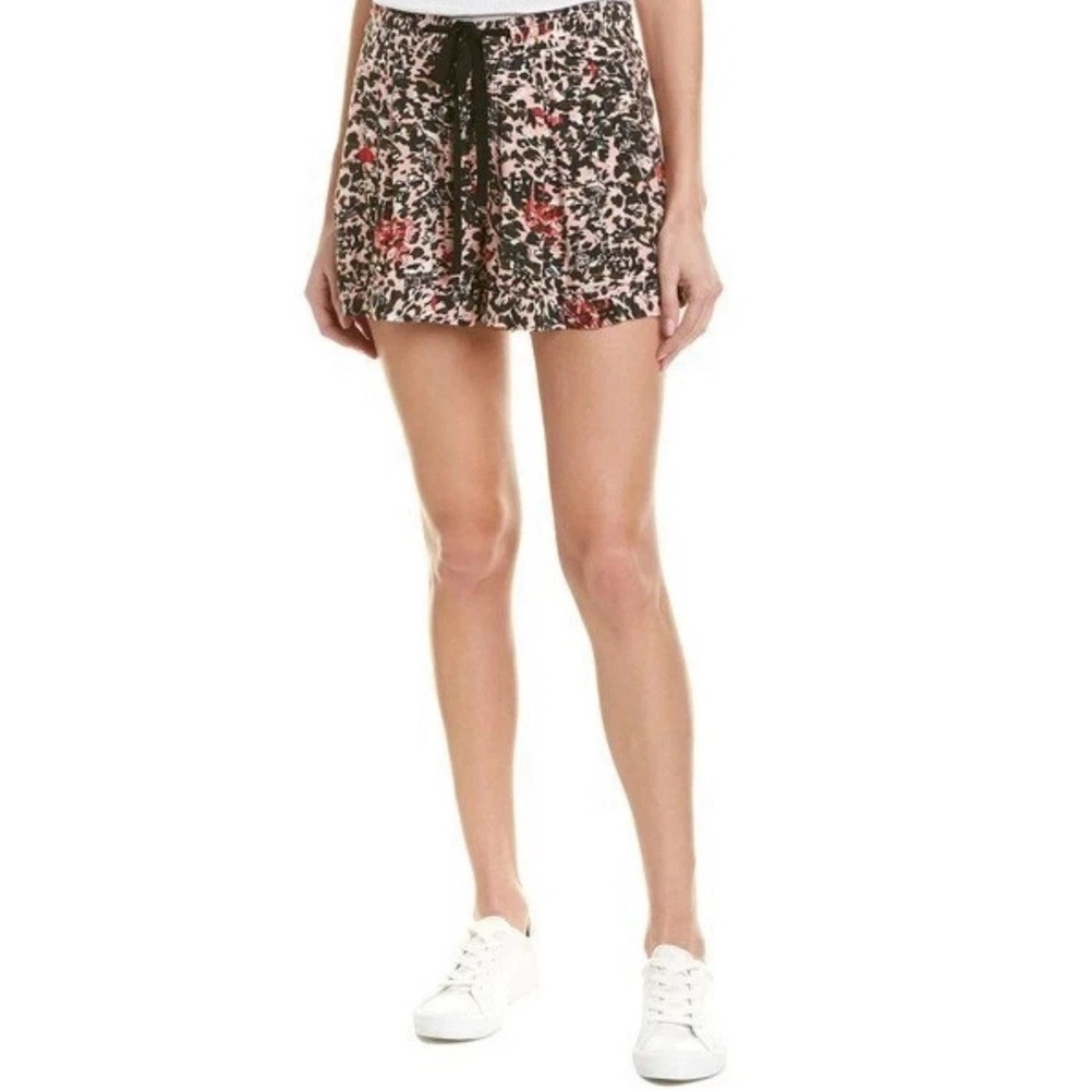 Zadig & Voltaire Sing Leo Ohtake Bubble Gum Pink Camo Shorts Sz 38 US 6-8 NWT